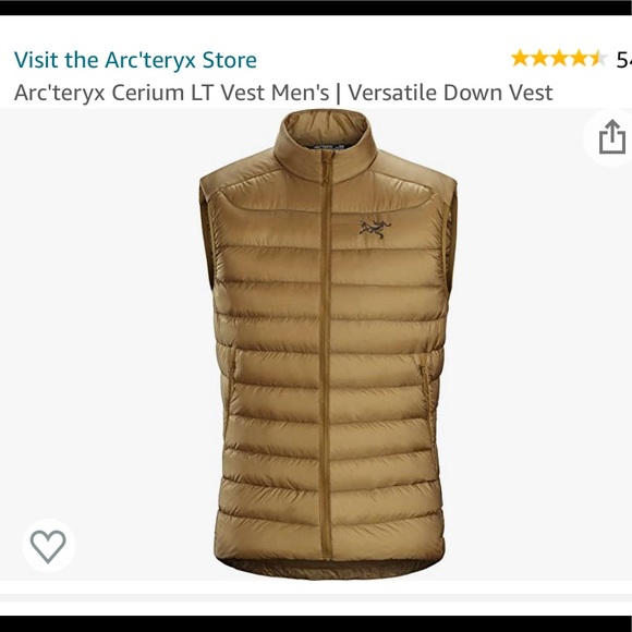 Arc'teryx Other - Arc’teryx Cerium LT vest